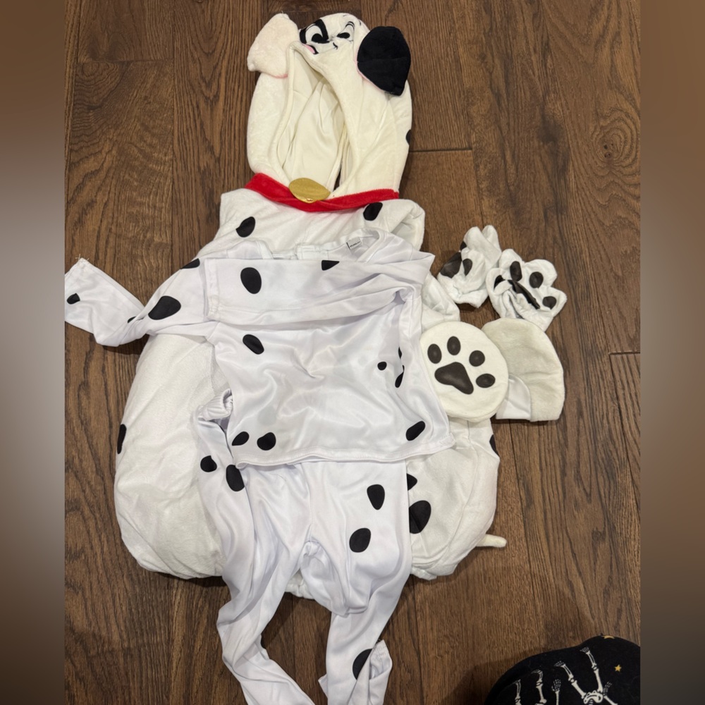 Disney Dalmatian Kids Costume - White and Black